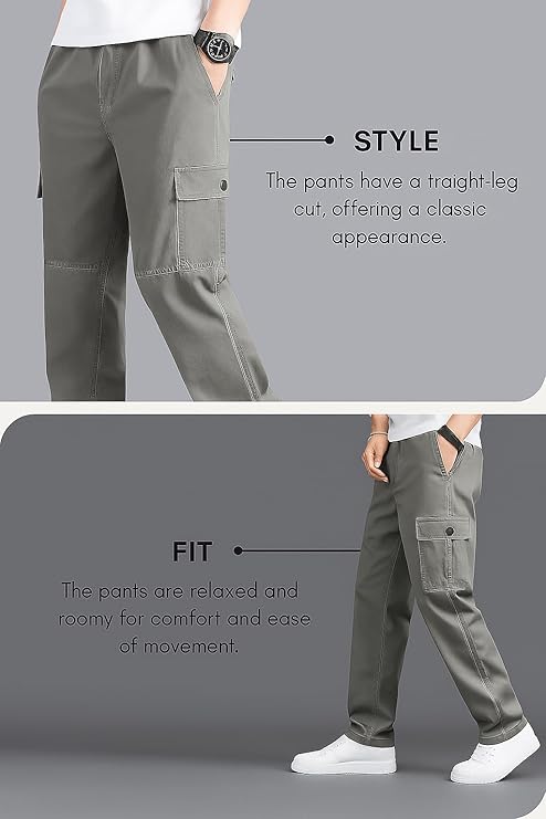 Lymio Men Cargo || Men Cargo Pants || Men Cargo Pants Cotton || Cargos for Men (Cargo-117-120)